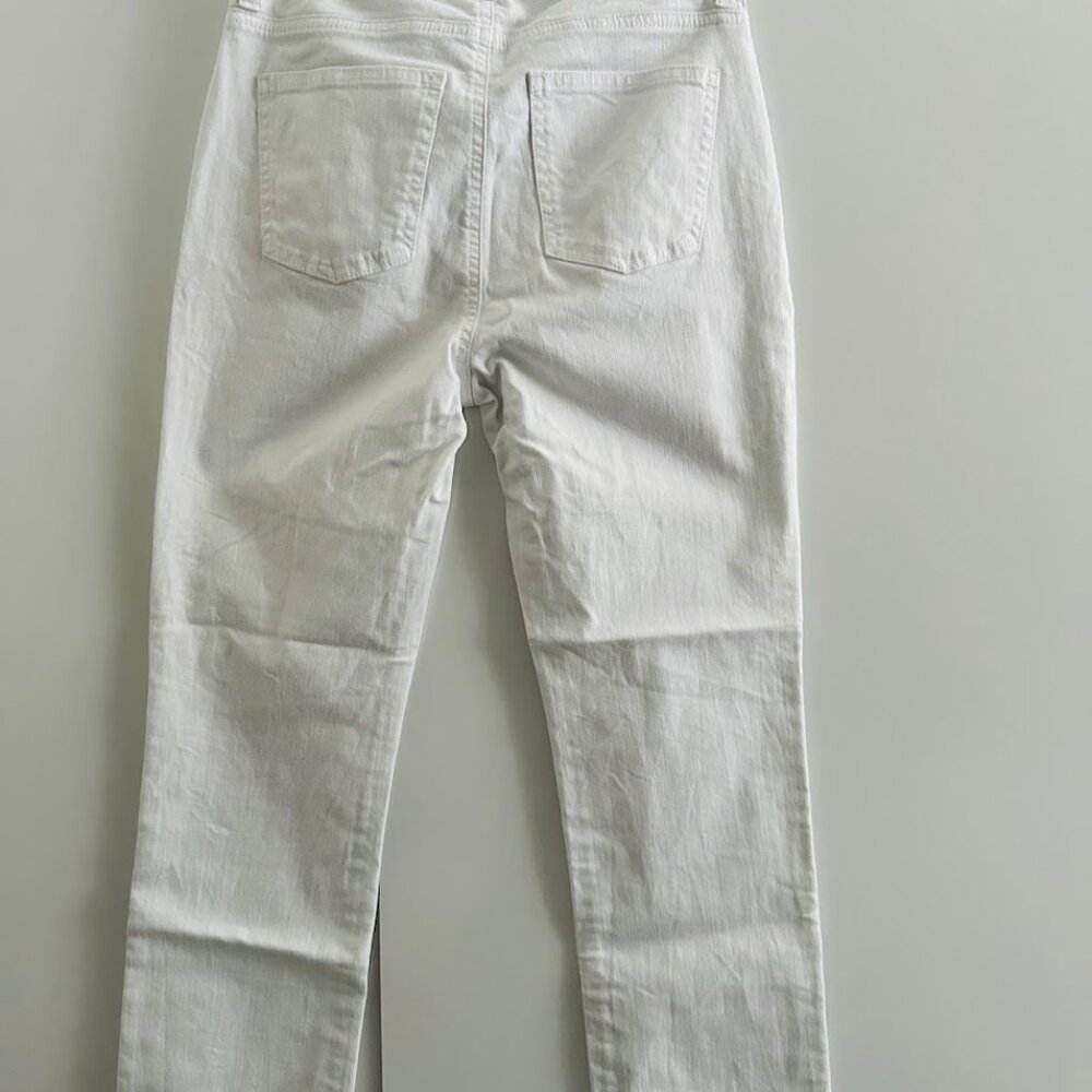 EILEEN FISHER Women Straight leg ORGANIC COTTON DENIM WHITE SIZE 2 US - Picture 5 of 9